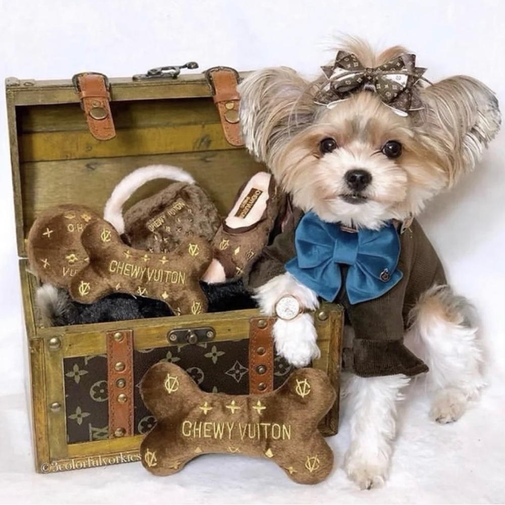 CHEWVUITTON PET TOY FOR DOG / CAT